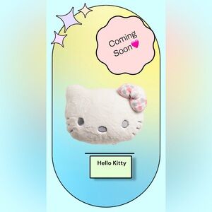 Hello Kitty by Sanrio✨Cream and Pink Plush Cushion (Bundle)